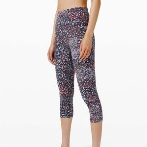 Lululemon Align Crop 21" Leggings Water Blossom